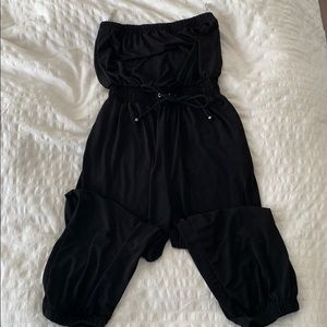 Guess strapless jumpsuit